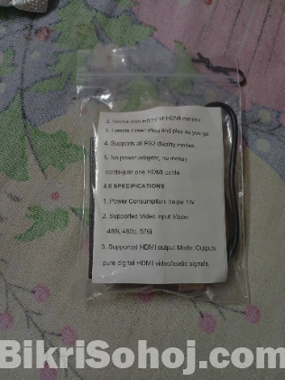 Ps2 hdmi converter
